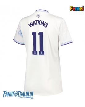 Aston Villa Ollie Watkins #11 Tricou Fotbal Replică 2025-26 Femei Treilea